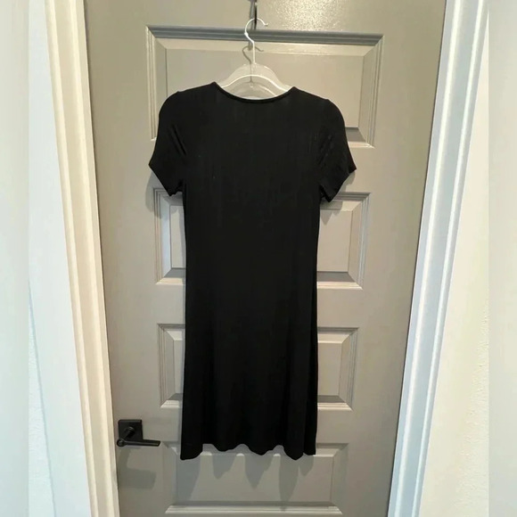 Favlux Fashion Black Mid Length Dress Size Large - Picture 4 of 9